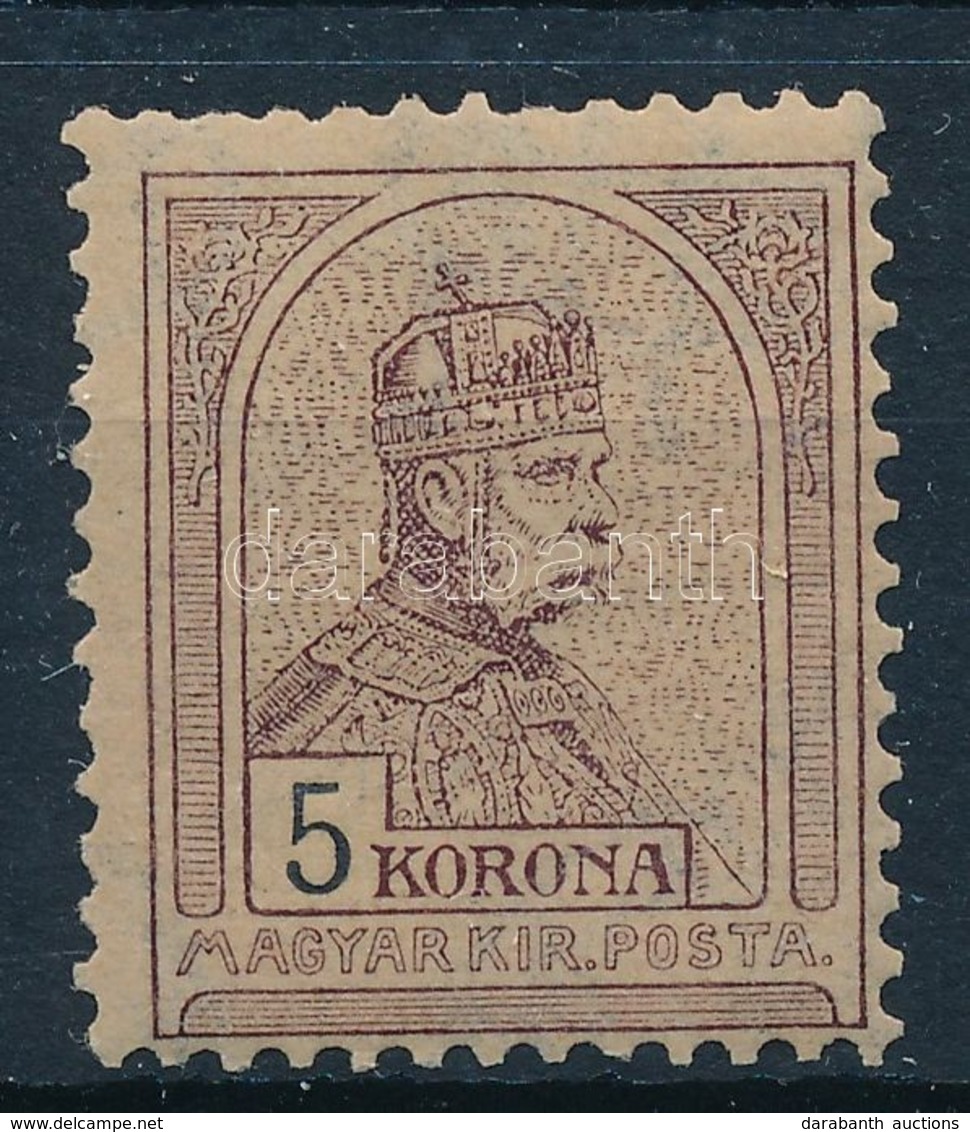 ** 1904 Turul 5K, 2. Vízjelállás (110.000) - Other & Unclassified