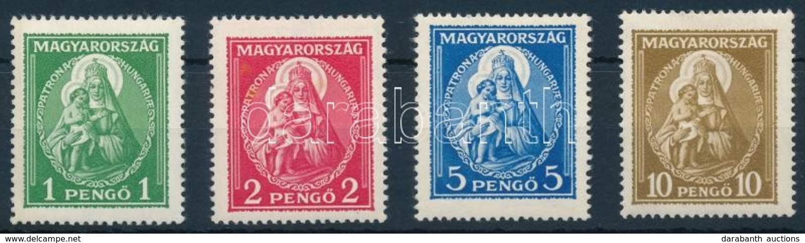 ** 1932 Nagy Madonna Sor (70.000) (2P, 5P Apró Ránc / Small Crease) - Otros & Sin Clasificación