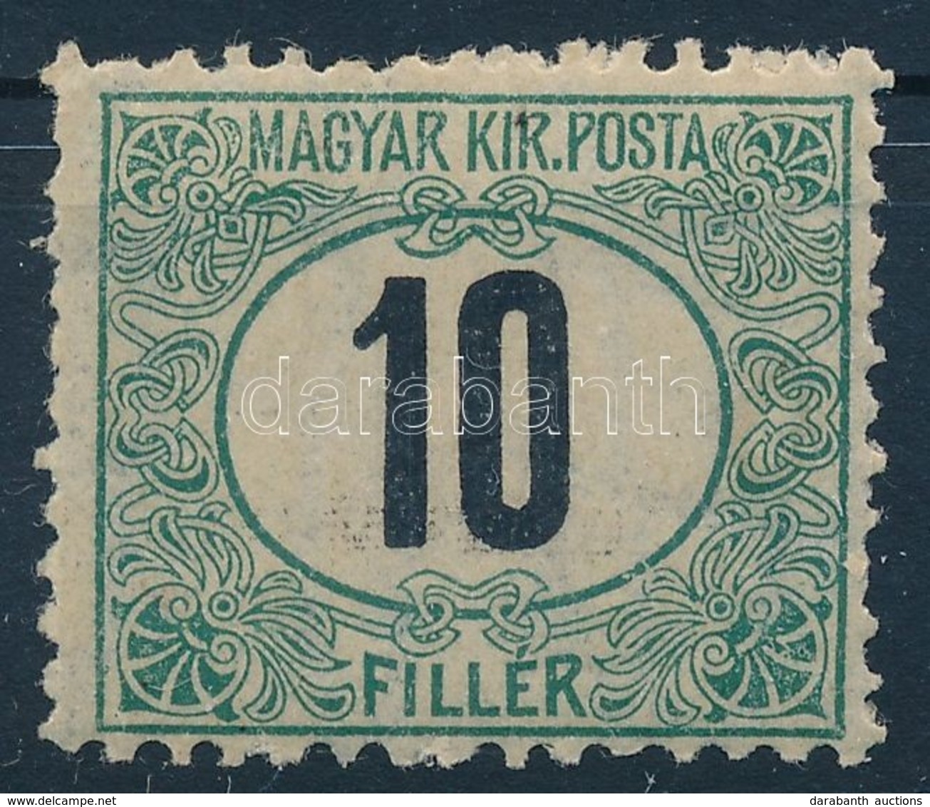 ** 1903 Zöldportó 10f Csillag Vízjellel (50.000+++) - Otros & Sin Clasificación