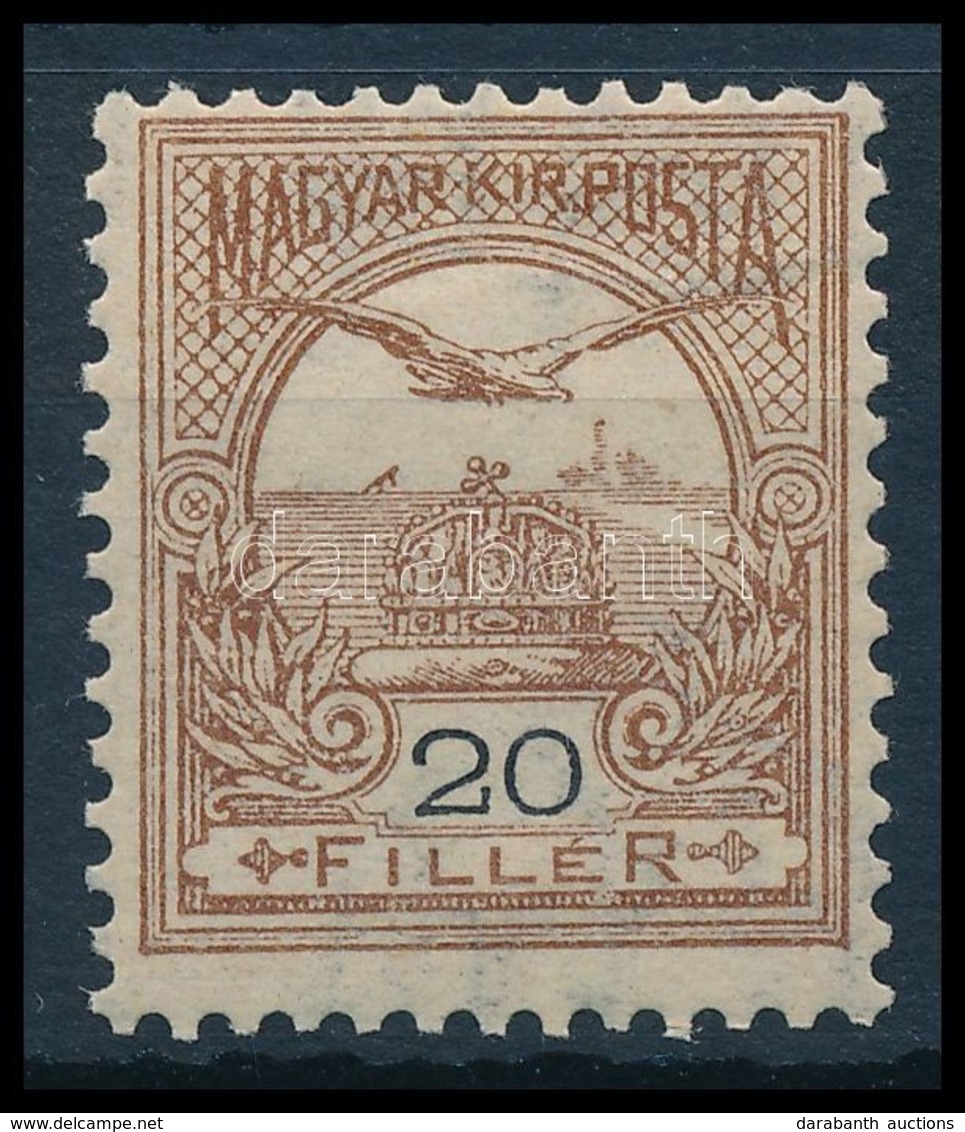 ** 1904 Turul 20f, 2. Vízjelállás (12.000) - Other & Unclassified