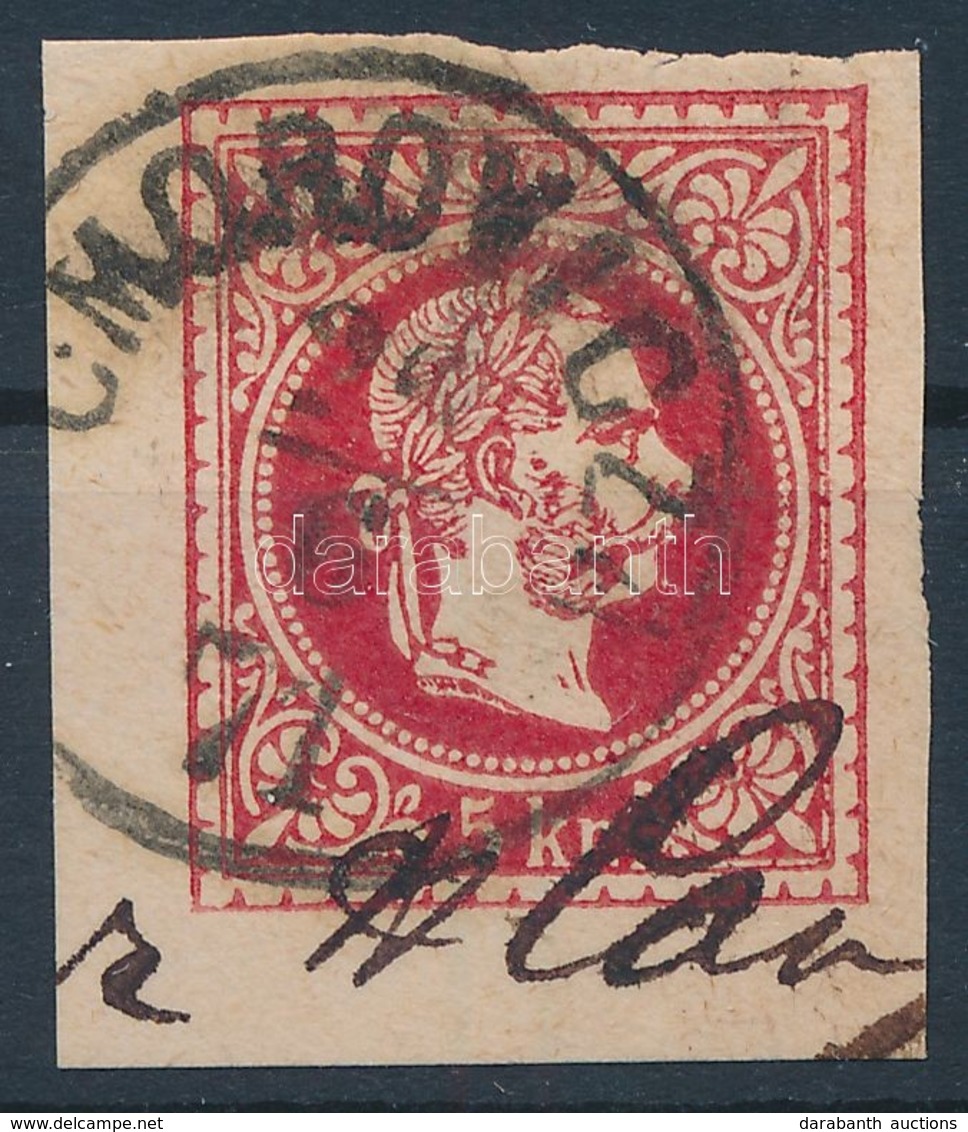 1867 5kr Díjjegy Kivágás 'OMOROVICZA' (Gudlin 200 Pont) - Other & Unclassified