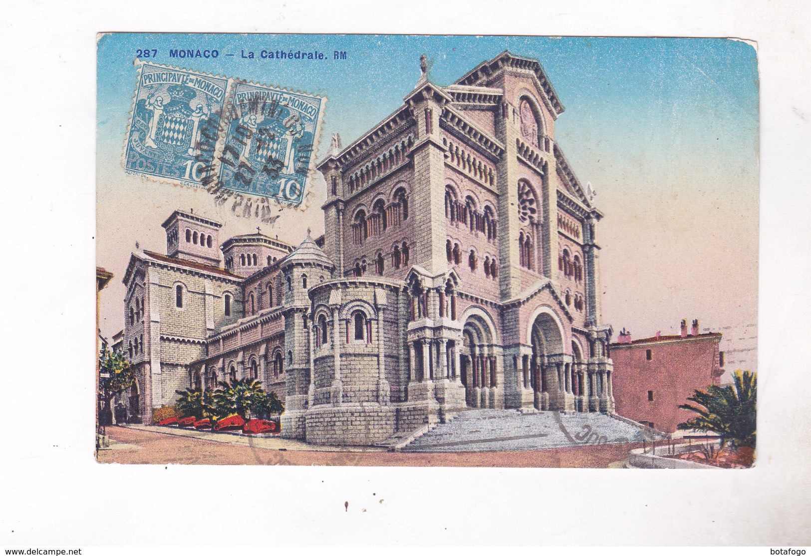 CPA  MONACO LA CATHEDRALE En 1933! - Cathédrale Notre-Dame-Immaculée