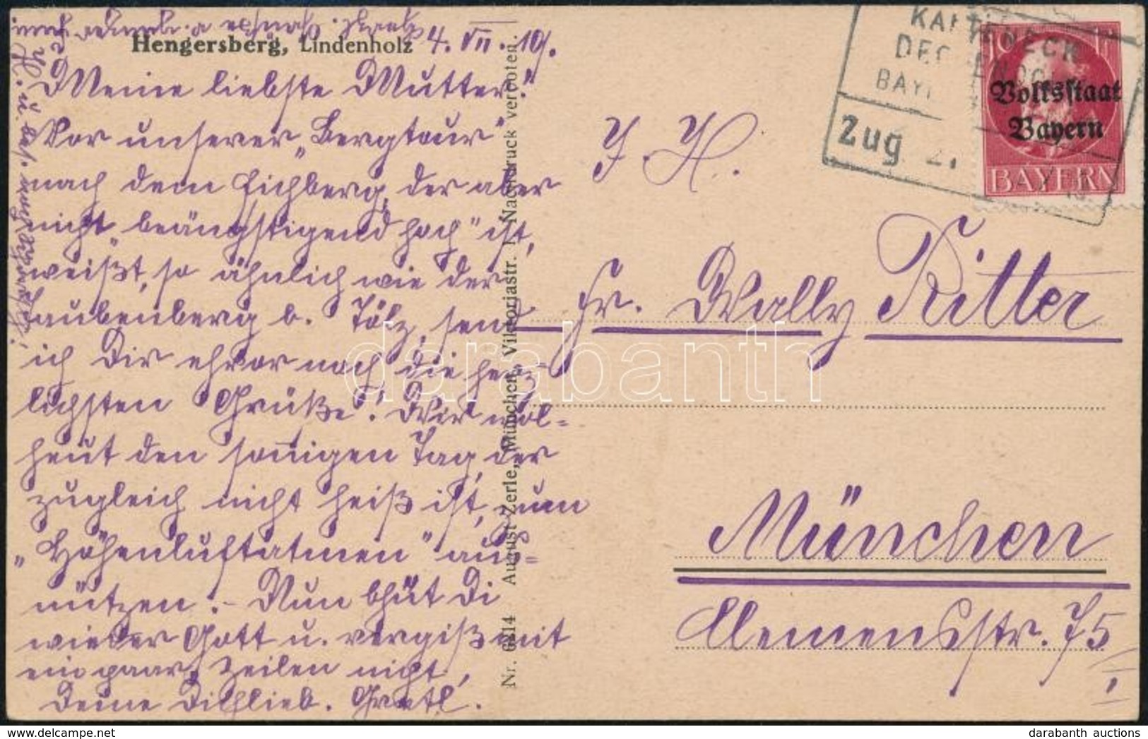 Német államok - Bajorország 1919 - Other & Unclassified