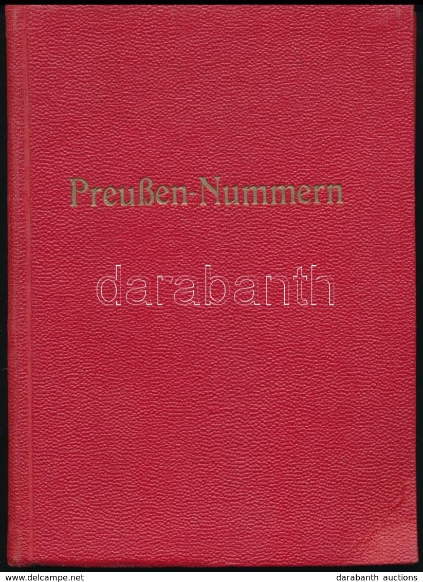 Walter Rasche: Bewertung Der Preussischen Ringnummern-Stempel (Berlin 1936) - Other & Unclassified