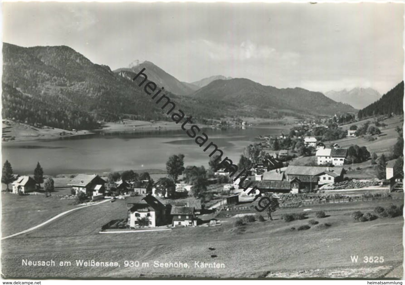 Neusach Am Weissensee - Foto-AK Grossformat - Verlag Prof. Gustav Fenz Wien - Weissensee