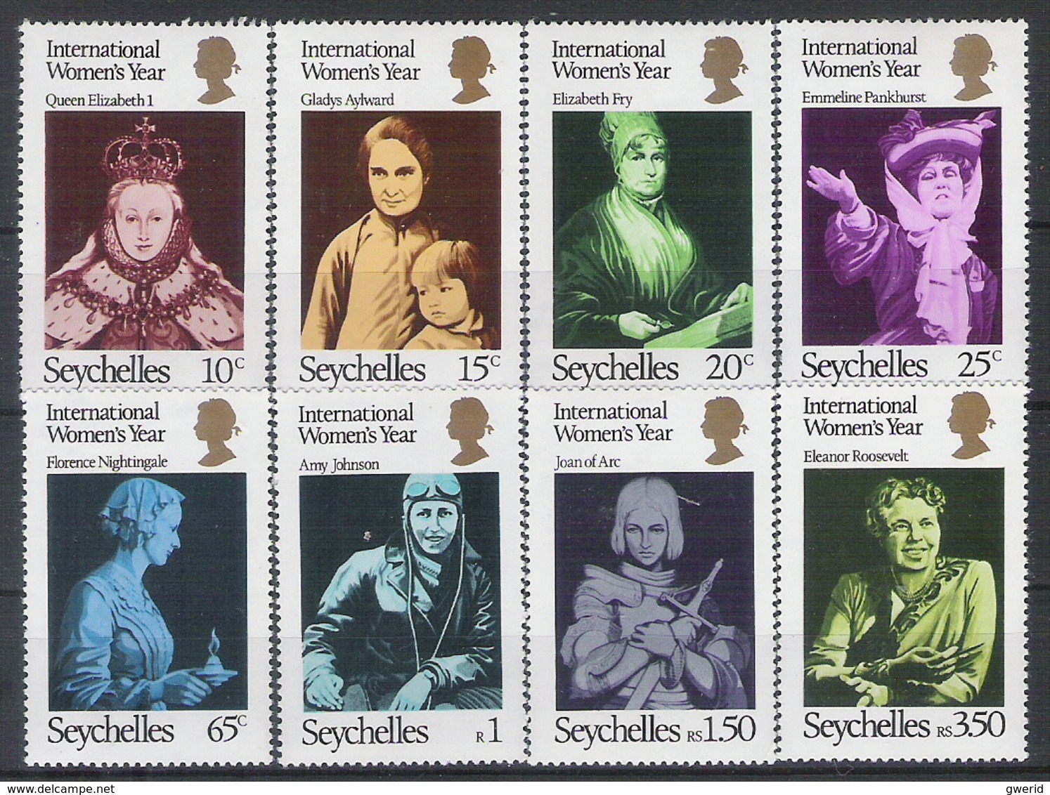 Seychelles N° 325/32 YVERT  NEUF ** - Seychelles (1976-...)