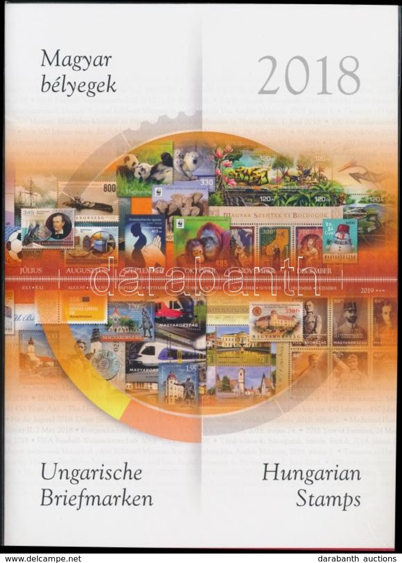 ** 2018 Magyar Bélyegek éves Szett / Year Set - Sonstige & Ohne Zuordnung