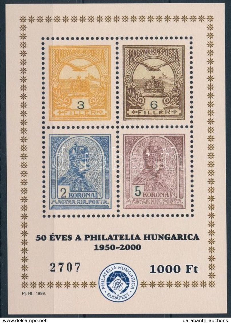 ** 2000 50 éves A Philatelia Hungarica (5.000) - Sonstige & Ohne Zuordnung