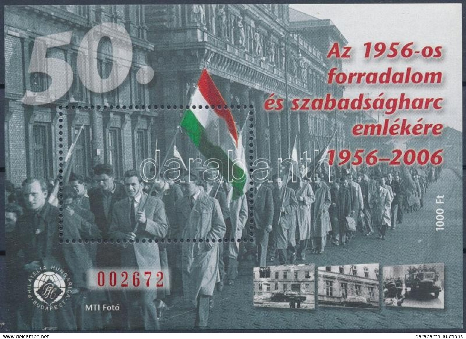 ** 2006 Az 1956-os Forradalom Emlékére - Sonstige & Ohne Zuordnung