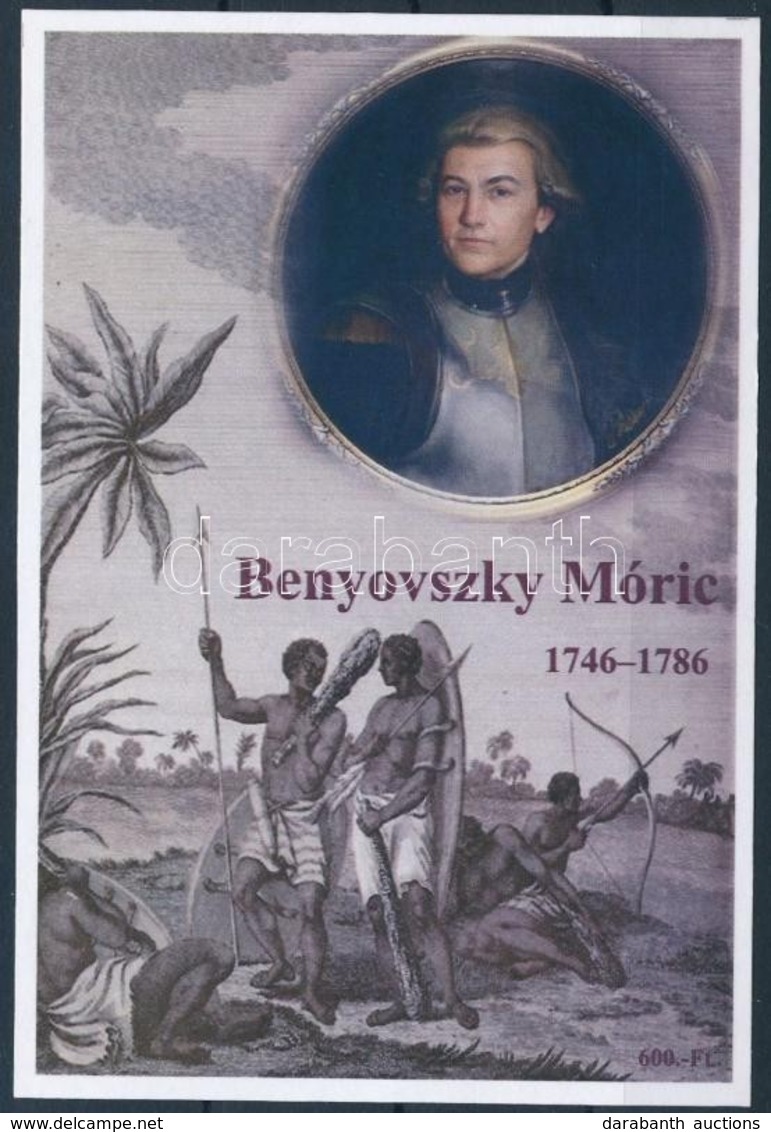 ** 2013 Benyovszky Móric (1746-1786) Emlékív, Hátoldali 018 Sorszámmal - Other & Unclassified