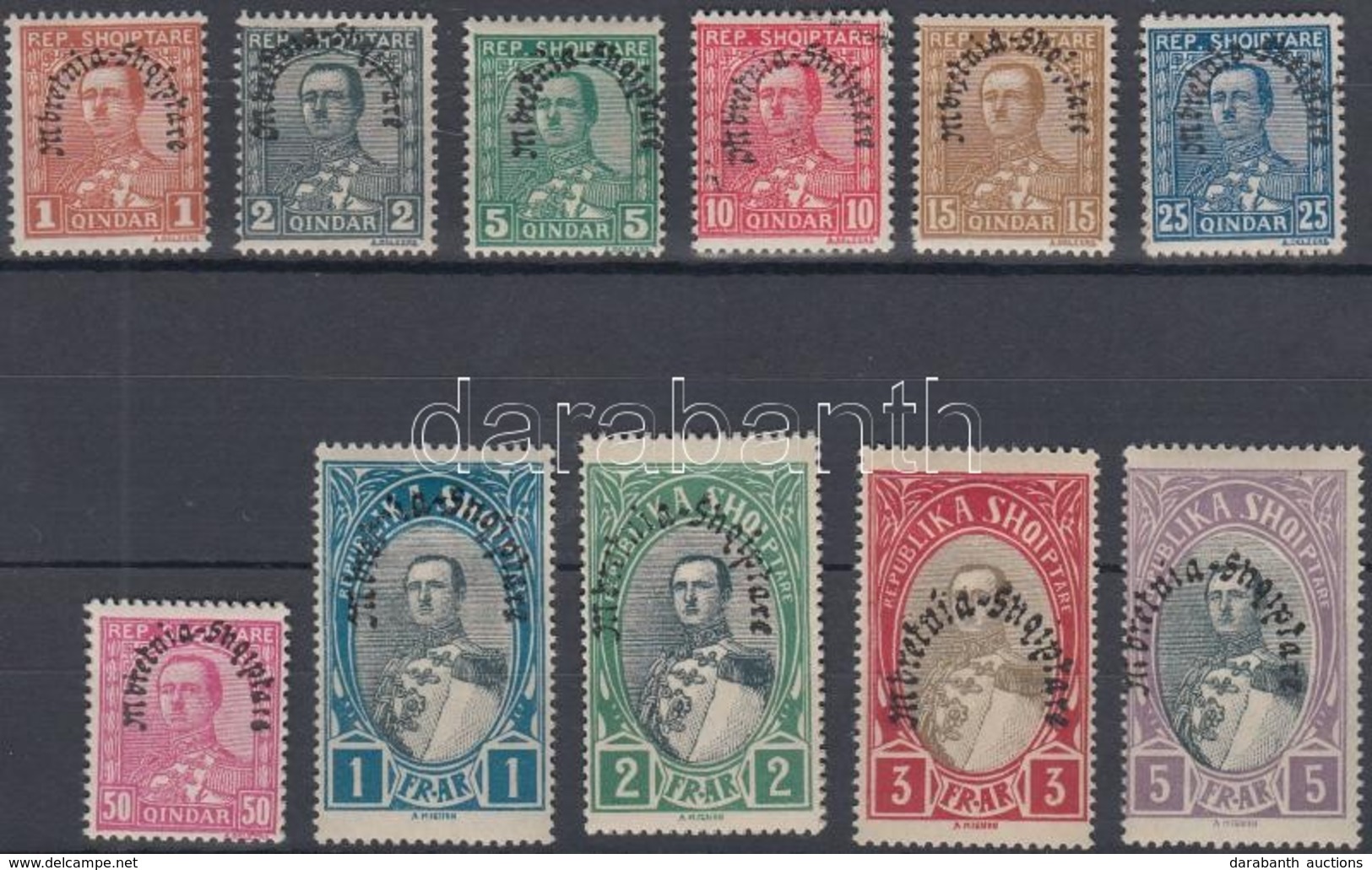 ** * 1928 Forgalmi Sor Mi 188-198 (188-190, 195, 197-198 Falcos / Hinged) - Other & Unclassified