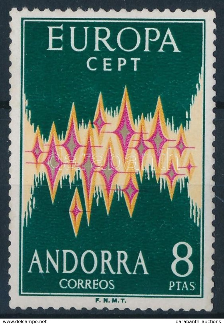 ** 1972 Europa CEPT Mi 71 (apró Betapadások) - Otros & Sin Clasificación