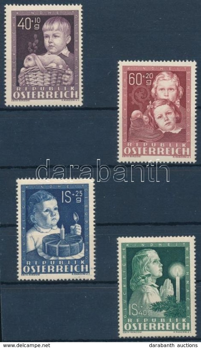 ** 1949 Gyermek Sor Mi 929-932 - Sonstige & Ohne Zuordnung