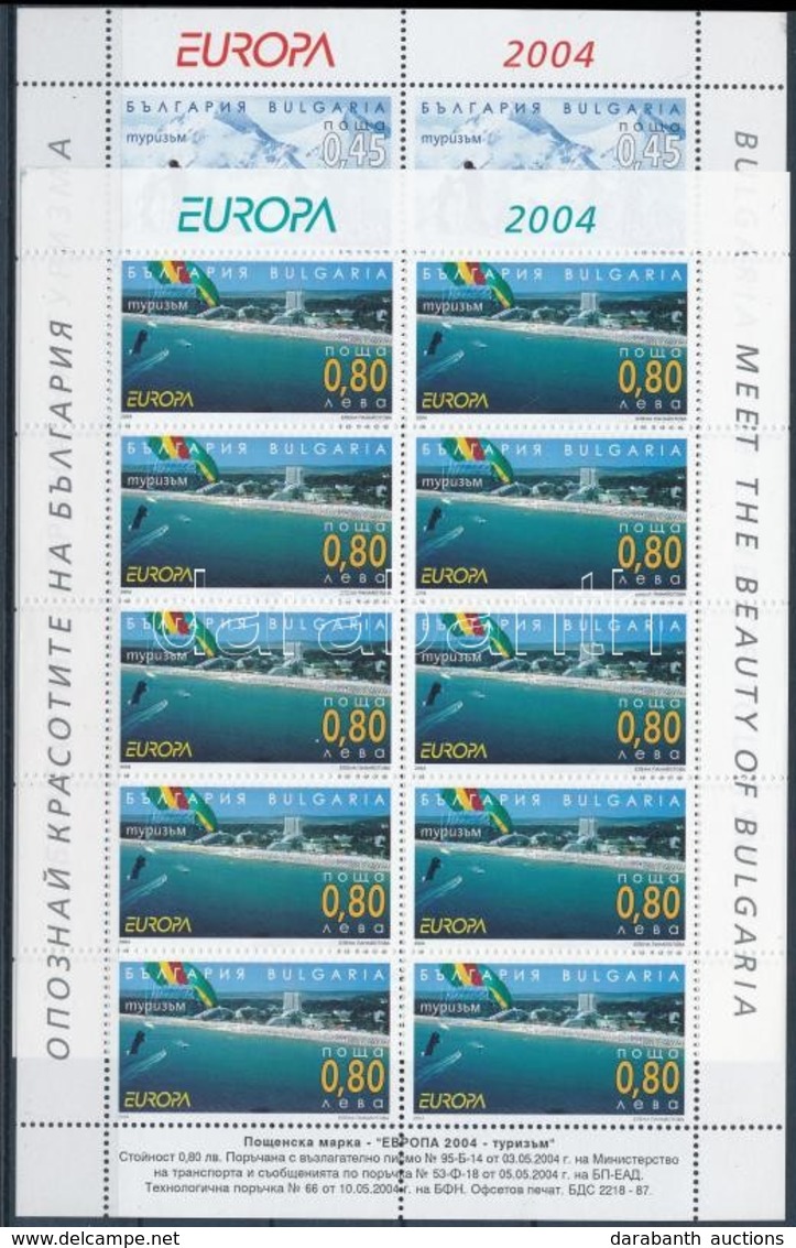 ** 2004 Európa CEPT: Turizmus Kisívsor Mi 4649-4650 - Other & Unclassified