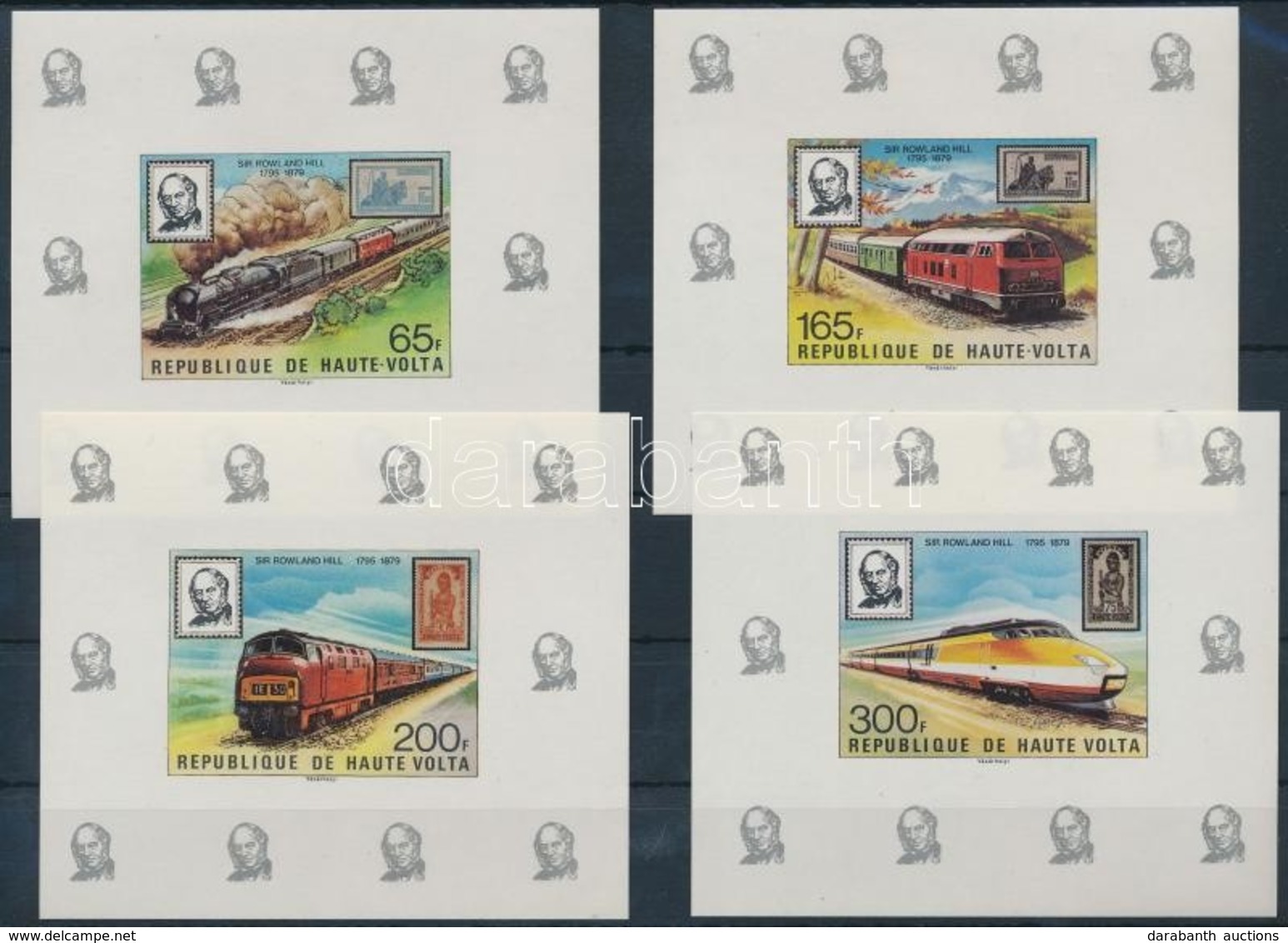 ** 1979 Rowland Hill De Luxe Sor Mi 755-758 - Other & Unclassified