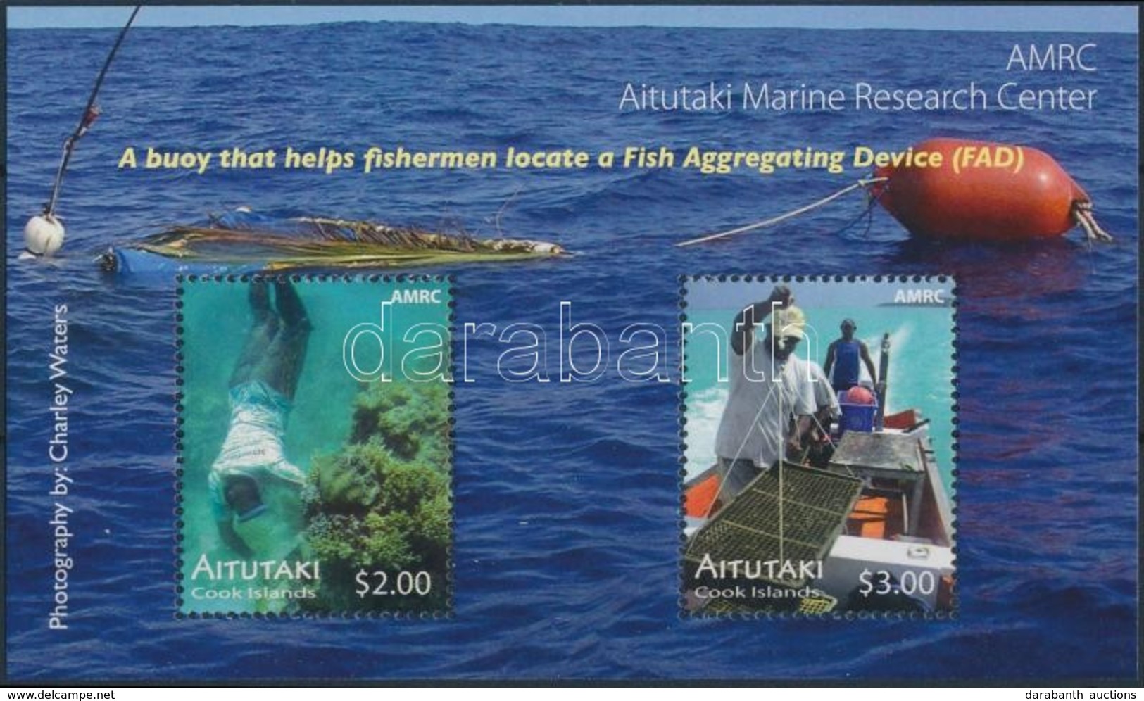 ** 2011 Aitutaki Tengeri Kutatóintézet Kisív Sor (6 Klf) + Blokk Mi 822-827 + Blokk Mi 91 - Other & Unclassified