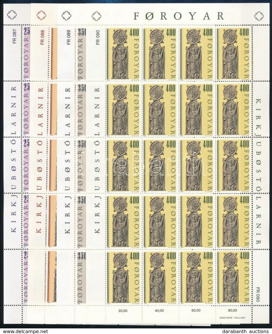 ** 1984 Templom Kisívsor Mi 93-96 - Other & Unclassified