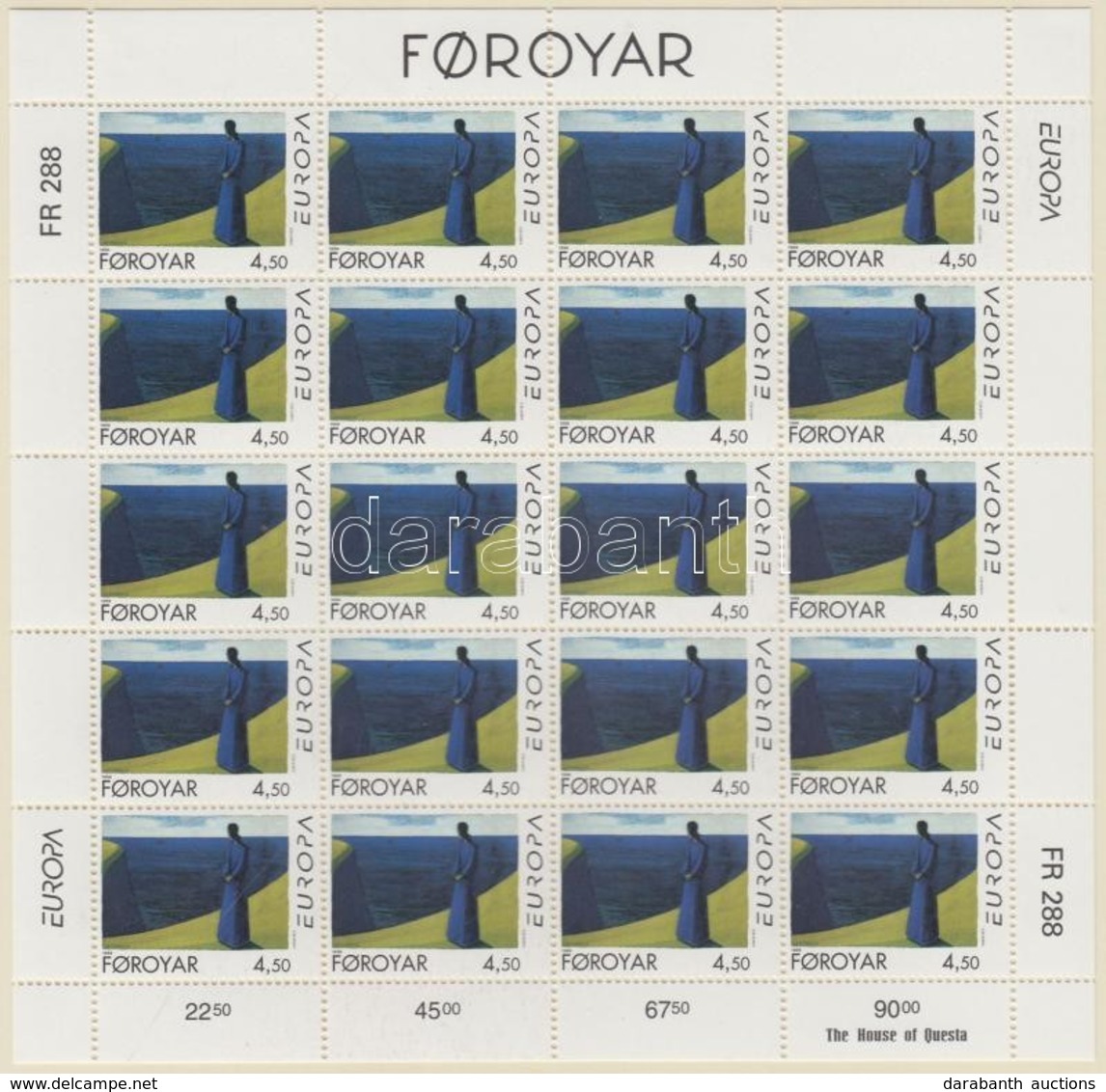 ** 1996 Europa CEPT Kisív Sor Mi 296-297 - Other & Unclassified