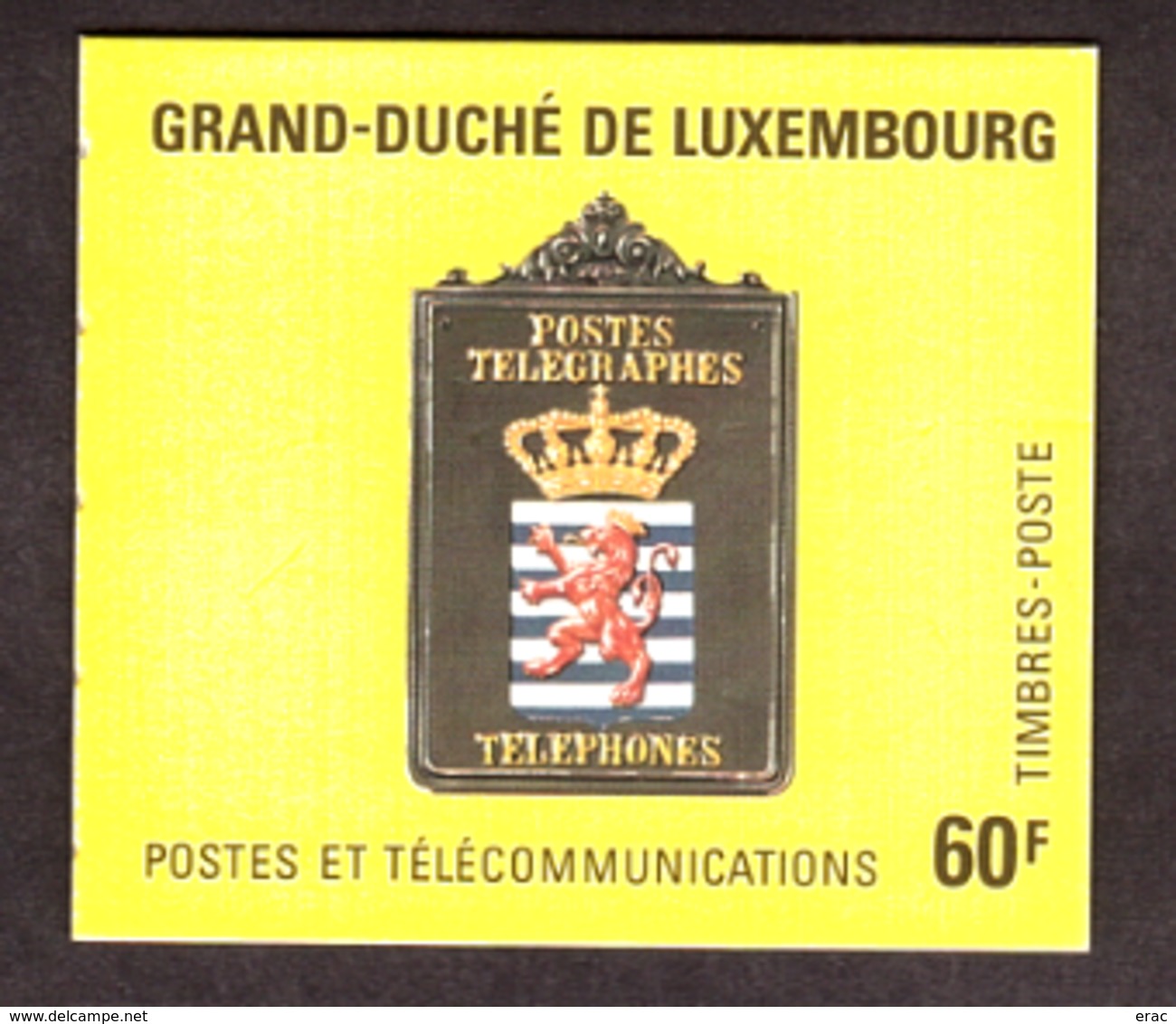 Luxembourg - 1991 - Carnet C1232 - Complet - Neuf ** - Téléphone Et Boîte Aux Lettres - Objets Anciens - Booklets