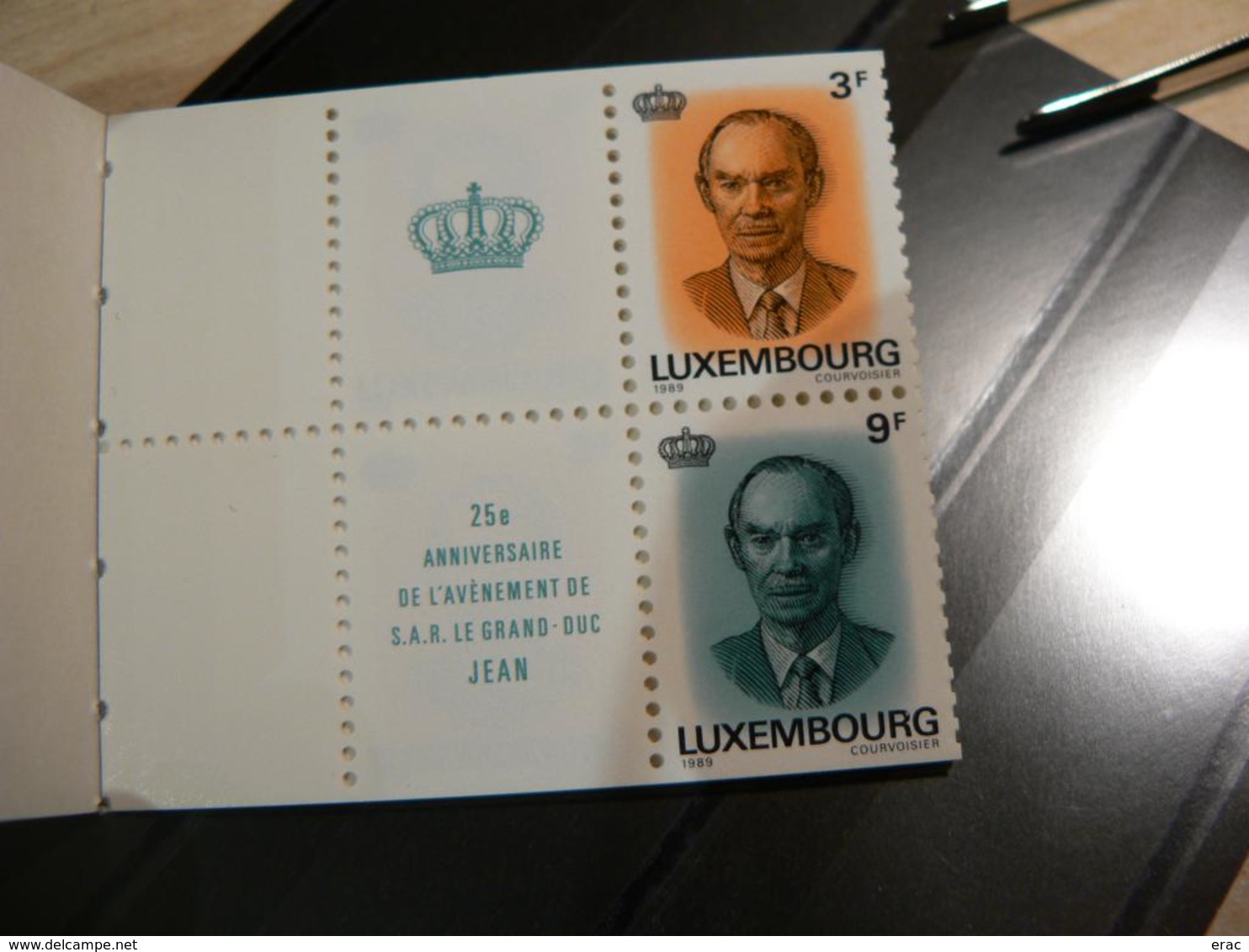 Luxembourg - 1989 - Carnet C1175 - Complet - Neuf ** - 25 Ans Avènement Grand-Duc Jean - Carnets