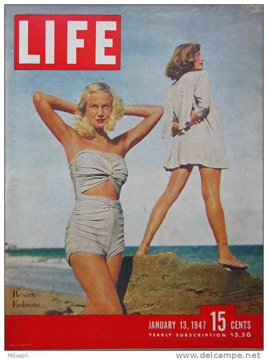 Magazine LIFE - JANUARY 13 , 1947      (2983) - Nouvelles/ Affaires Courantes