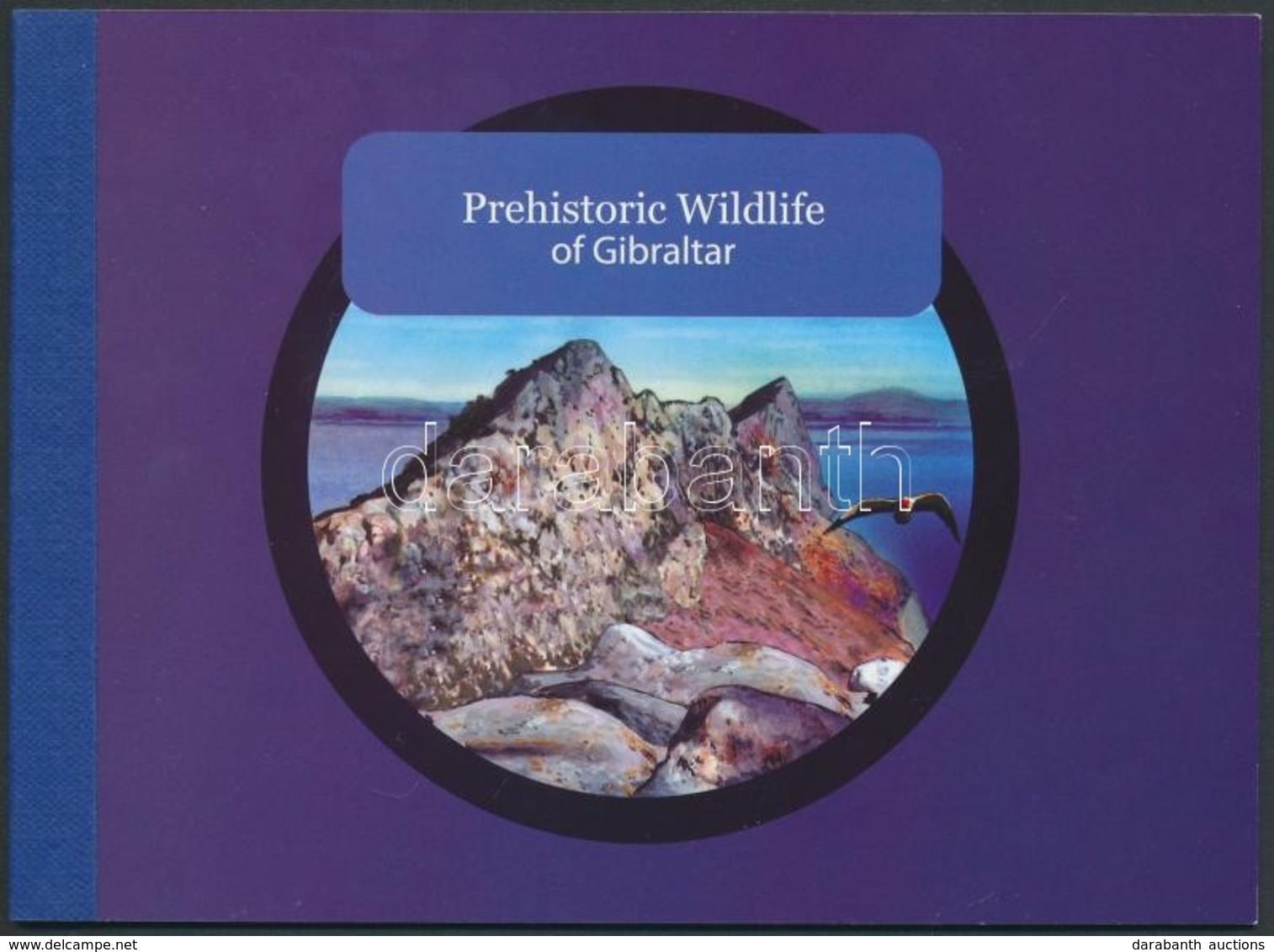 ** 2007 Gibraltár őskori élővilága Bélyegfüzet MH 10 (Mi 1218-1223) - Sonstige & Ohne Zuordnung