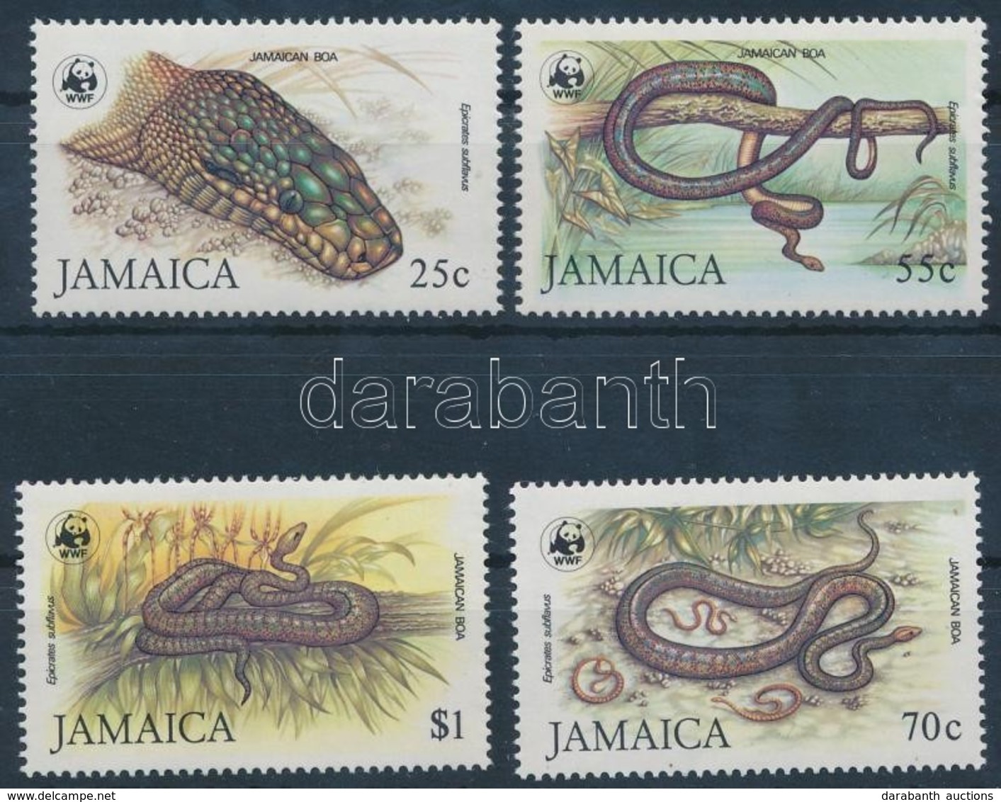 ** 1984 WWF: Boa Sor Mi 591-594 I - Other & Unclassified