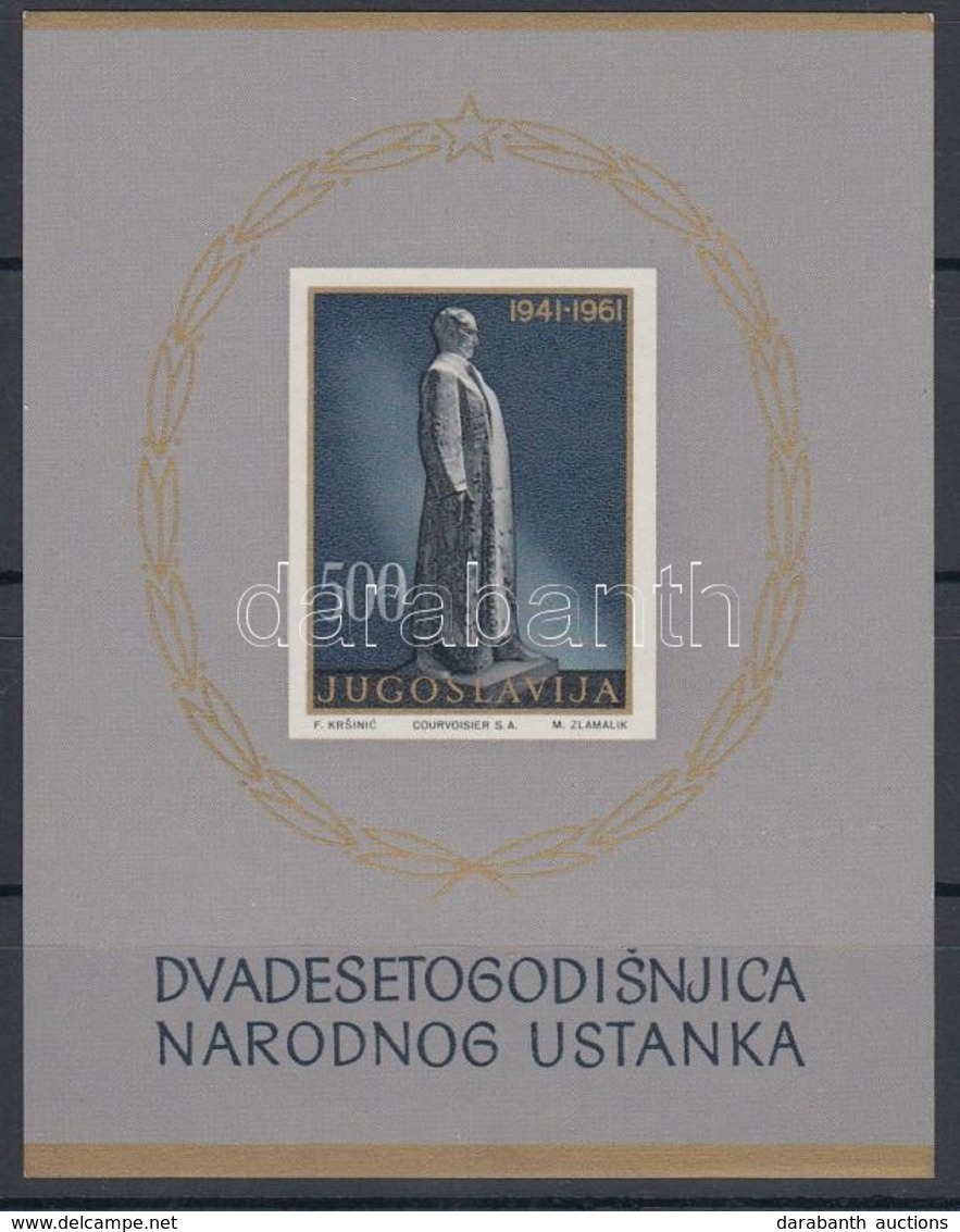 ** 1961 Szobrok Blokk Mi 6 - Sonstige & Ohne Zuordnung