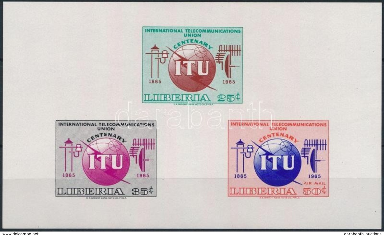 ** 1965 ITU Blokk Mi 35 - Other & Unclassified