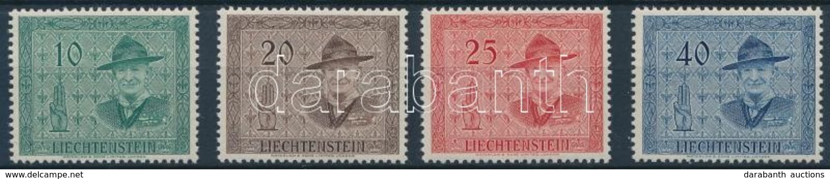 ** 1953 Nemzetközi Cserkészkonferencia Sor Mi 315-318 - Other & Unclassified