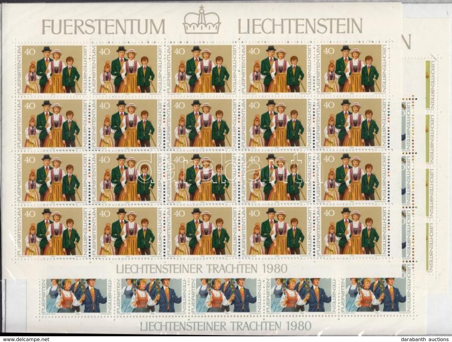 ** 1980 Népviselet (II) Kisívsor Mi 754-756 - Sonstige & Ohne Zuordnung