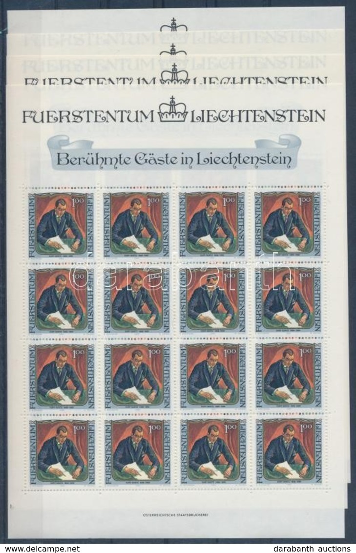 ** 1984 Festmények Kisívsor Mi 839-842 - Other & Unclassified