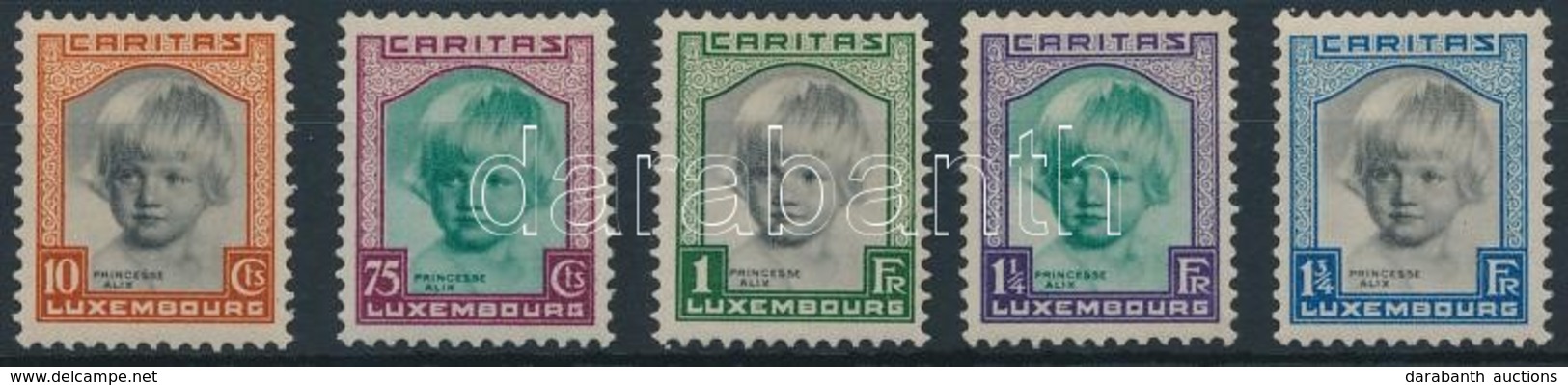 * 1931 Gyermeksegély Sor Mi 240-244 - Other & Unclassified