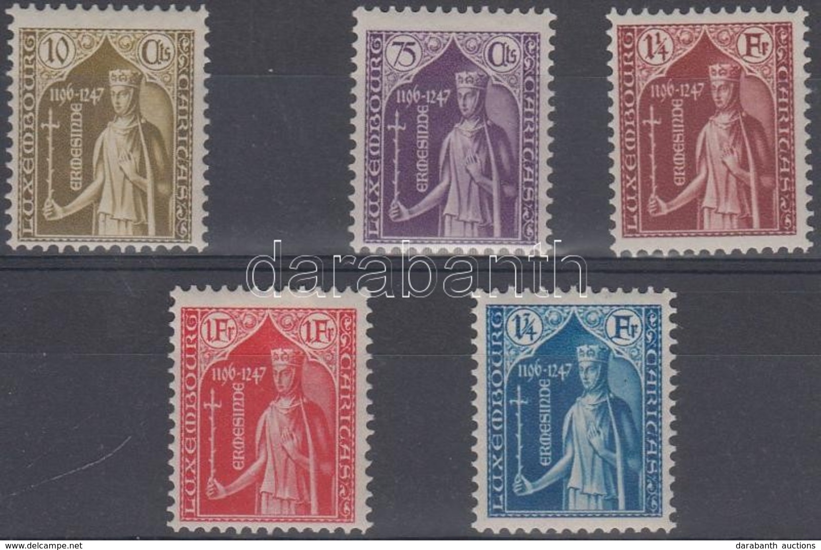 * 1932 Gyermeksegély Sor Mi 245-249 - Other & Unclassified