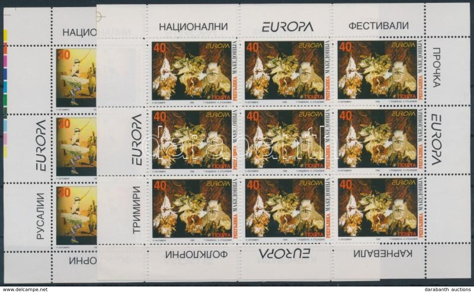 ** 1998 Europa CEPT Kisívsor Mi 128-129 - Other & Unclassified