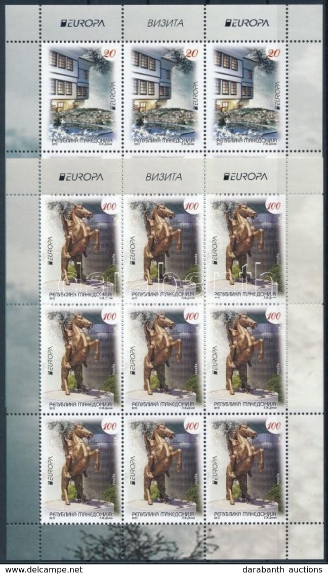 ** 2012 Europa CEPT Kisív Sor Mi 627-628 - Other & Unclassified