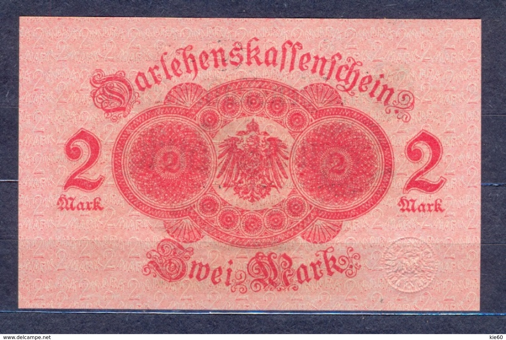 Germany - 1914 - 2 Mark ..P54  ,R52c...UNC - Other & Unclassified