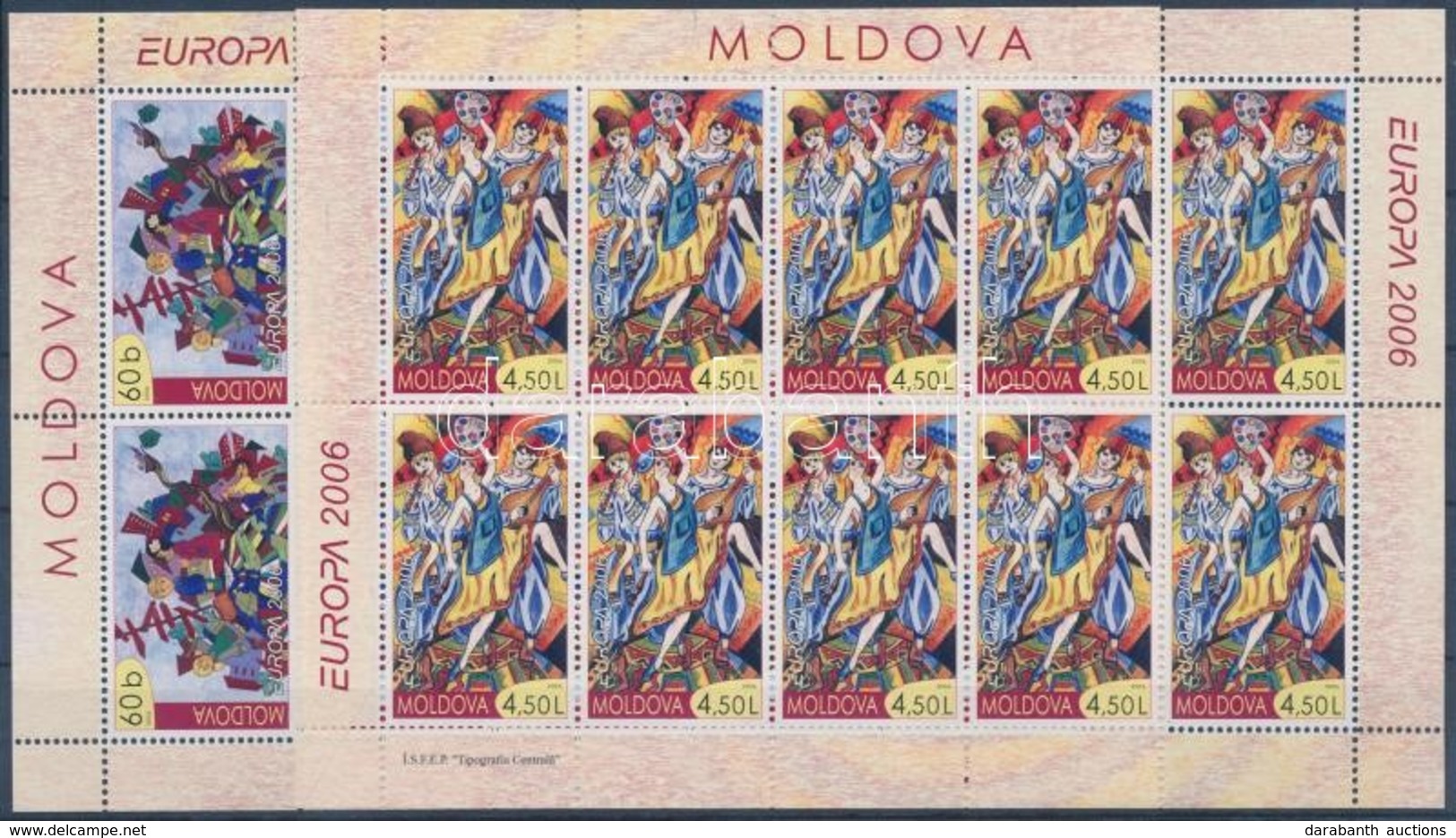 ** 2006 Europa CEPT Kisívsor Mi 549-550 - Sonstige & Ohne Zuordnung