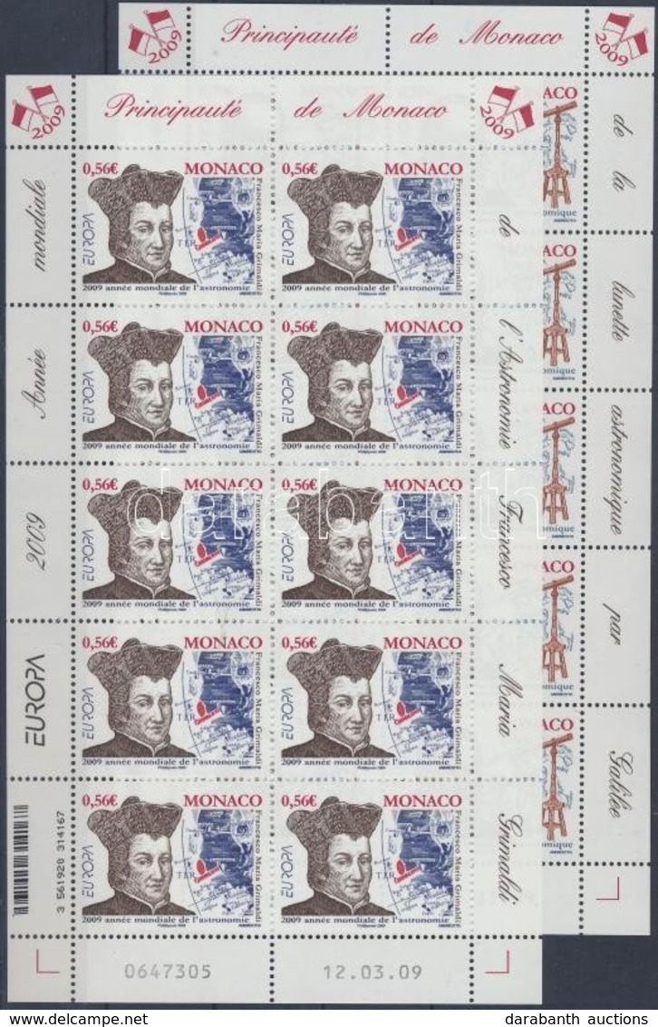 ** 2009 Europa CEPT Csillagászat Kisívsor Mi 2939-2940 - Other & Unclassified