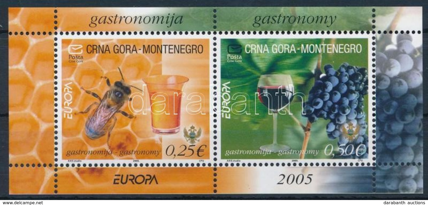 ** 2005 Europa CEPT: Gasztronómia Blokk Mi 1 - Other & Unclassified