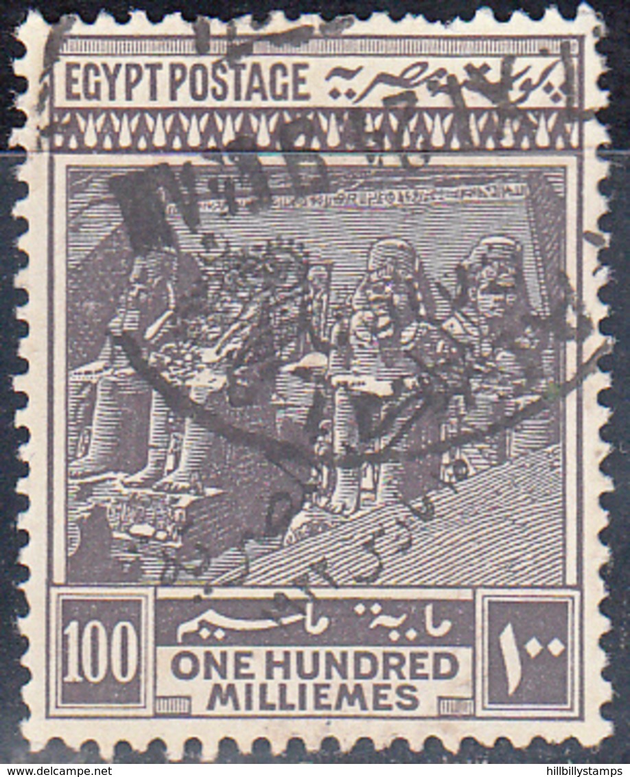 EGYPT     SCOTT NO  90   USED    YEAR  1922 - 1915-1921 British Protectorate