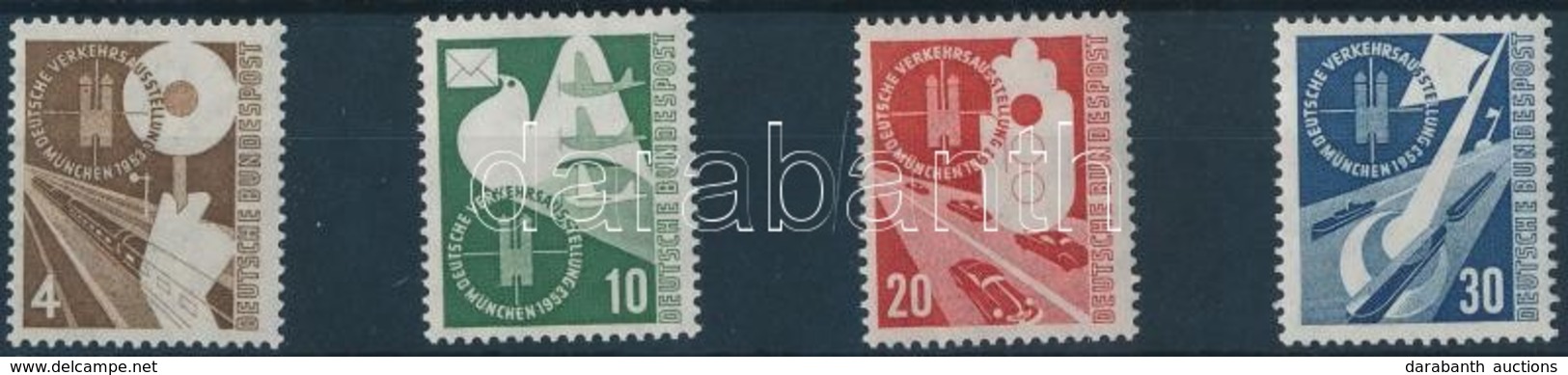 ** 1953 Közlekedési Kiállítás Mi 167-170 - Other & Unclassified