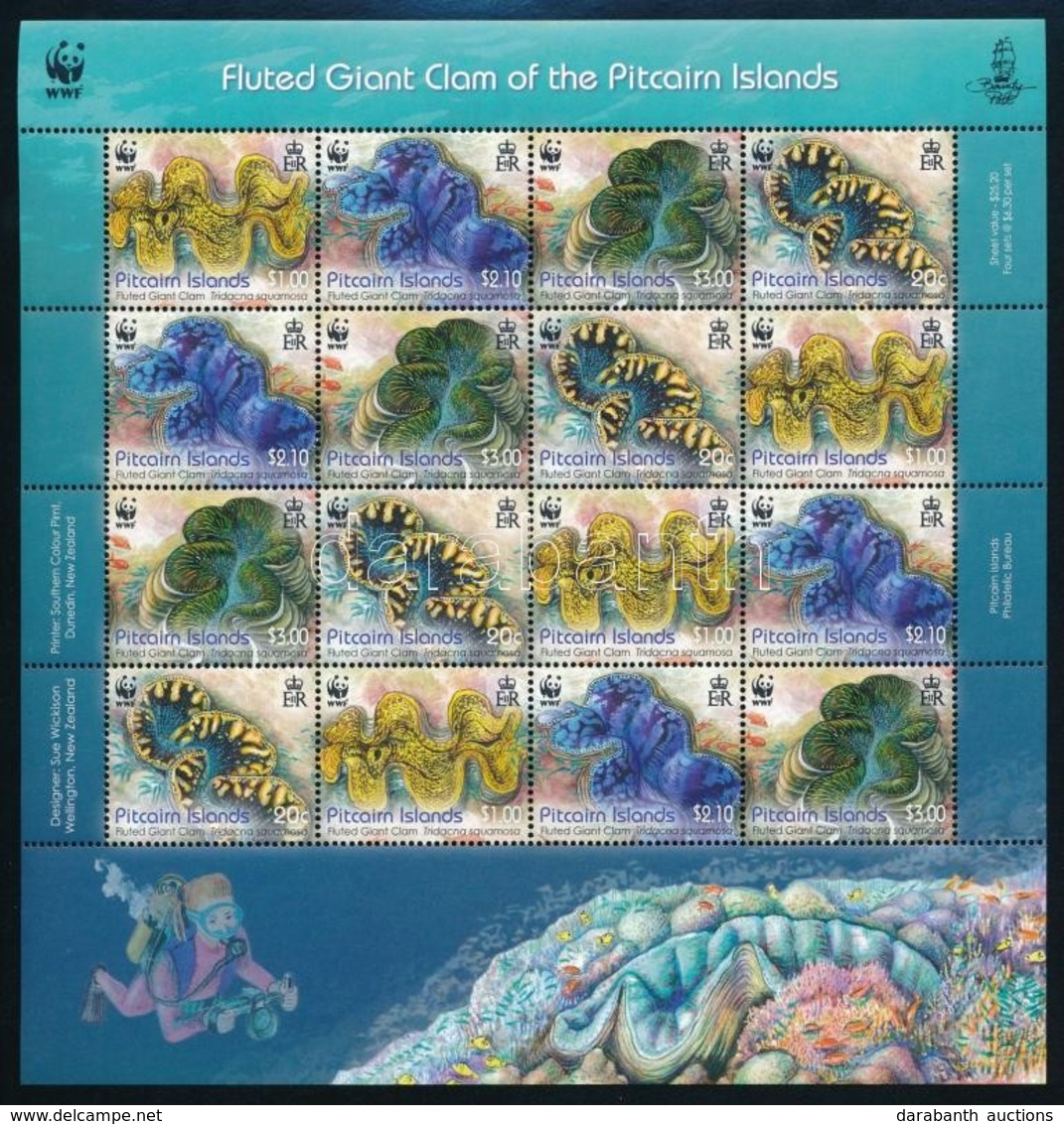 ** 2012 WWF: Kagylók Kisív Mi 865-868 - Other & Unclassified