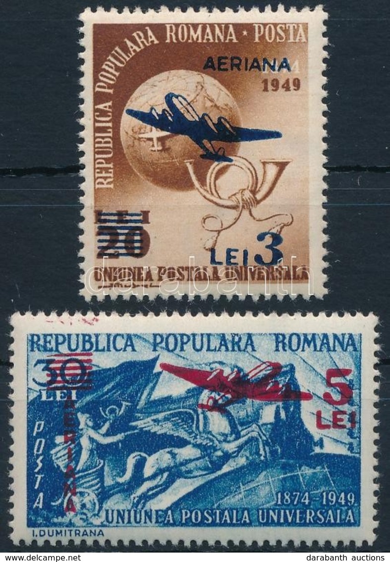 ** 1952 UPU Sor Felülnyomással Mi 1365-1366 - Other & Unclassified