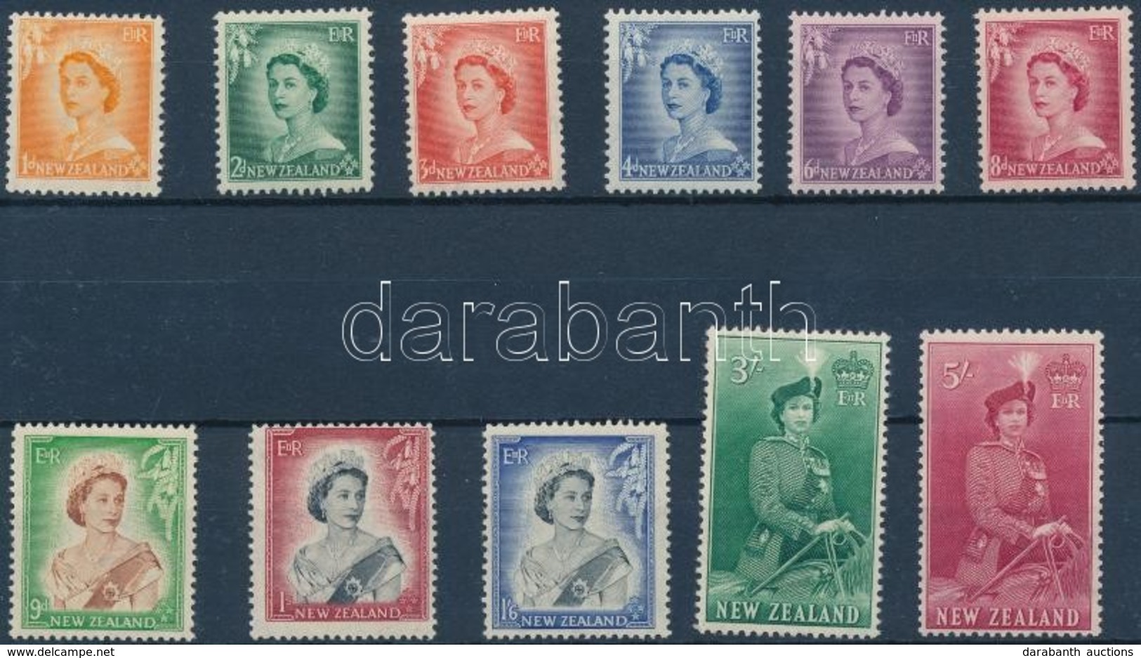 ** 1953 Forgalmi Sor 11 értéke Mi 333 + 335-344 - Sonstige & Ohne Zuordnung