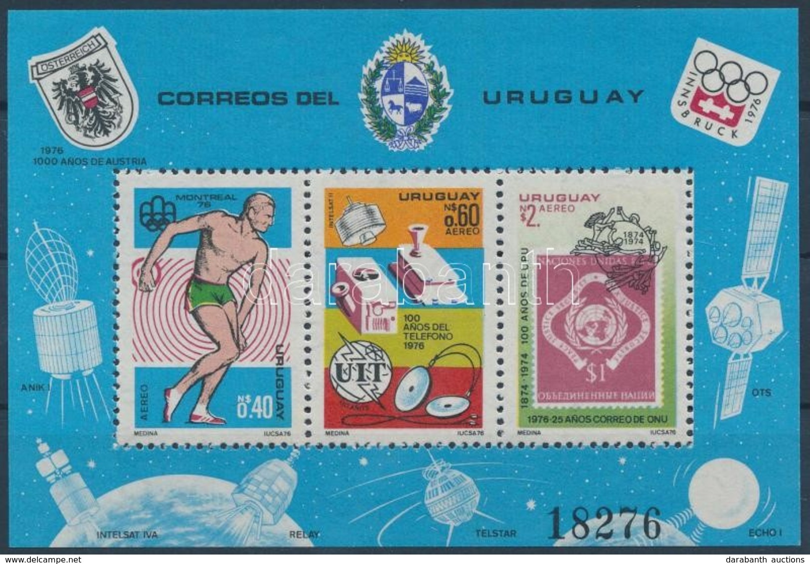 ** 1976 Olimpia Blokk Mi 30 - Other & Unclassified