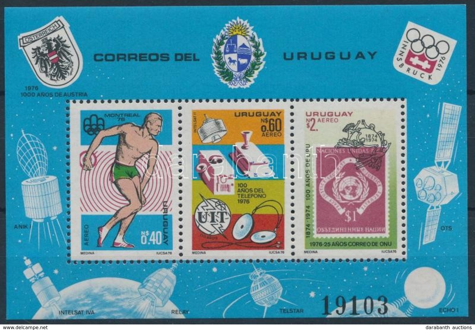 ** 1976 Olimpia Blokk Mi 30 - Other & Unclassified