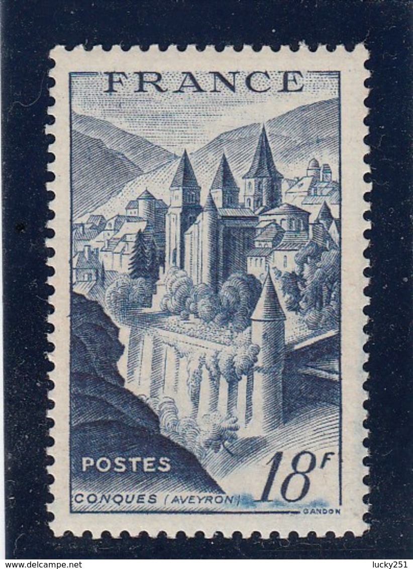 France - 1948 - N° YT 805** - Abbaye De Conques - Nuevos