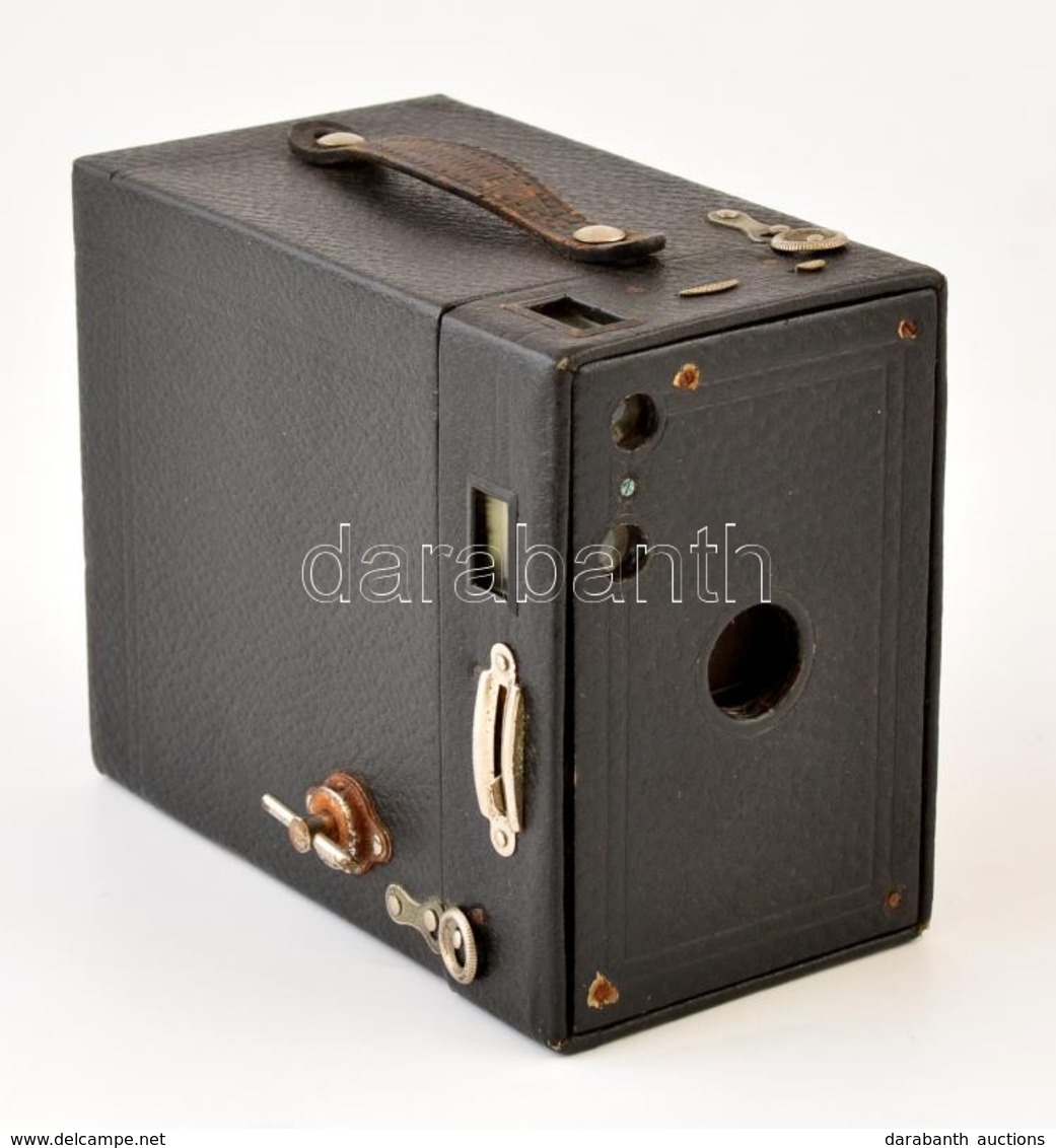 Cca 1920 Kodak Eastman Brownie No.2 A Model B (Kanada) Box Fényképezőgép, Működő, Szép állapotban / Vintage Kodak Box Ca - Cámaras Fotográficas