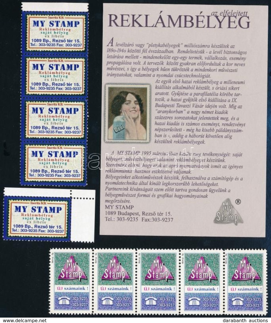 10 Db My Stamp Reklámbélyeg - Zonder Classificatie